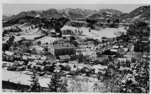 Winter in Bad Tolz, Germany - 1952